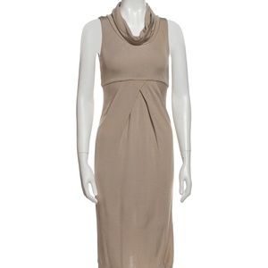Lafayette 148 cowl neck knee-length Dress